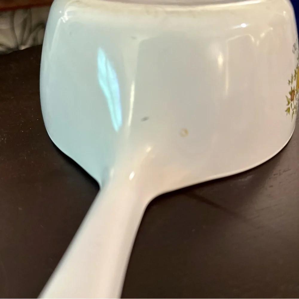 Vintage 60s Spice of Life Corning Ware Skillet & Mini Casserole Dish